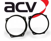 Lautsprecher Adapterringe für BMW E46 Compact und Mini 2001-2008 Türe Front 165mm