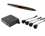 Einparkhilfe 4 Parksensoren LED Display Pieper Front oder Heck Stossstange
