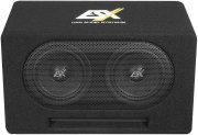 ESX Auto Subwoofer Bassbox DBX208Q 2x 200mm 800W