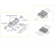 ESX ANL Mini-ANL Sicherungshalter Verteilerblock DFH-ANL