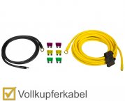 ESX Endstufen Anschlußkabel Vollkupfer Kabel Set 5m+1m ESX DWK6