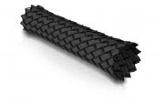 ViaBlue Geflechtschlauch Cable Sleeve Black Medium Meterware