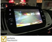 Rückfahrkamera sehr unauffällige HD Mini Kamera mit Distanzlinien 150°