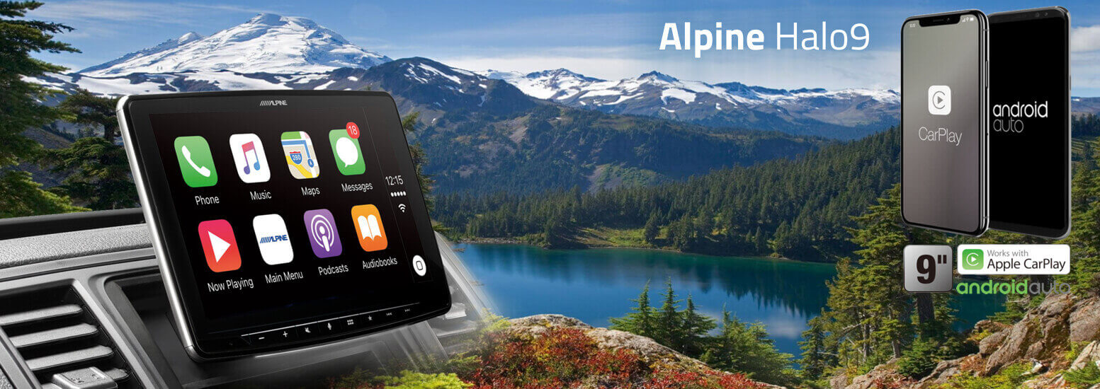 Alpine Navigationssysteme und Autoradio